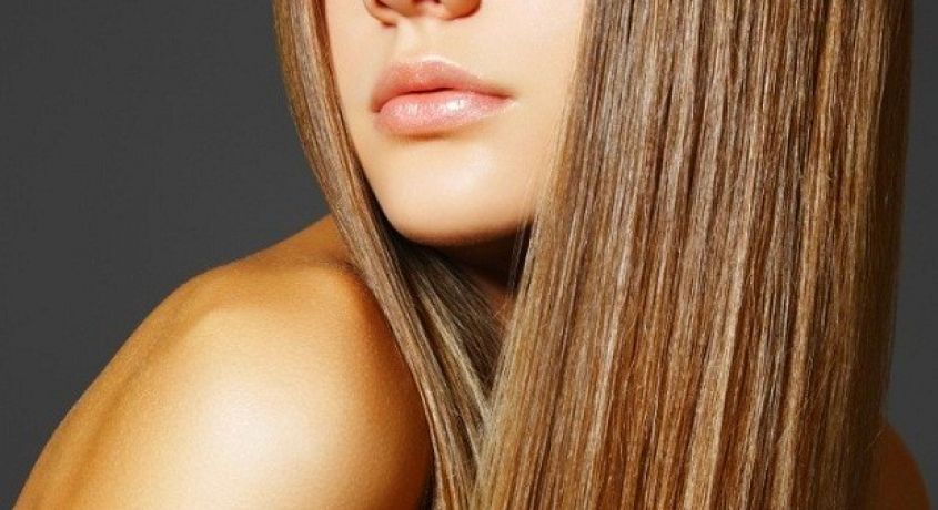 Шелковые и блестящие! Ламинирование волос шелком и легкая укладка со скидкой 65% в Sтудии дизайна волос и загара «Анны Саливон».