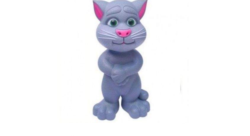 Интерактивные игрушки-повторюшки: кот Том, белка с орехом, смурфики со скидкой 55%.