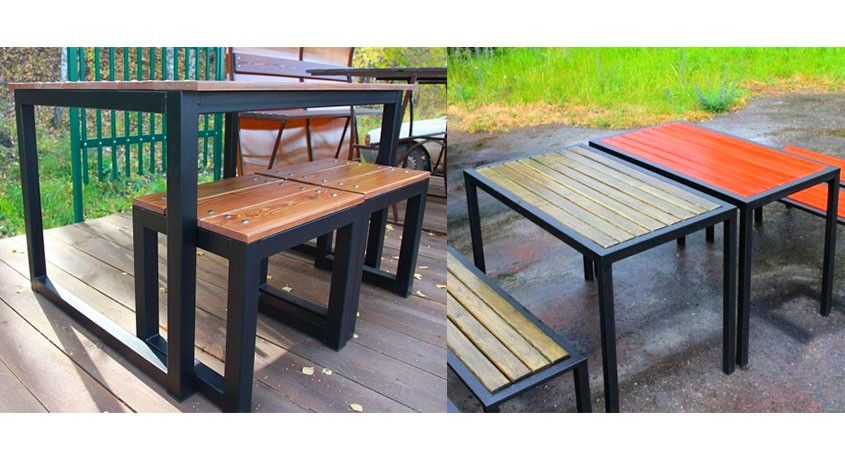 Предлагаем удобную и недорогую садовую мебель! Садовые столы со скидкой 50% от компании «Ironwood33».