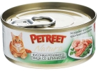 Консервированный корм для кошек Petreet