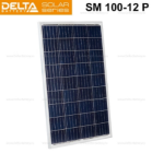 Солнечная батарея поликристаллическая Delta SM 100-12 P 100Вт