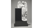 Гранитный памятник «Ангел стоя со свитками»