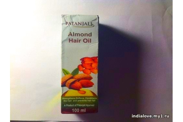 Миндальное масло Almond Hair Oil Patanjali (Патанджали) 100 мл