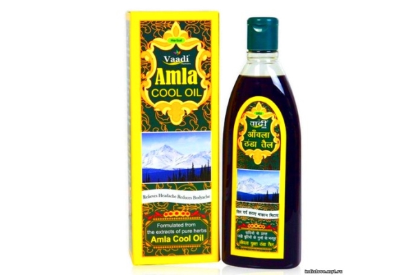 Успокаивающее масло для массажа тела и головы Брахми&Амла Ваади (Vaadi Cool Oil Brahmi&Amla) 200 мл