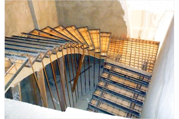 Ремонт монолитных лестниц