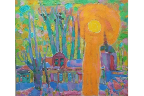 Картина «Весеннее солнце» автор Кокурин Валерий Григорьевич