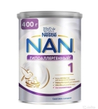 Молочная смесь NAN Optipro ГА 1 (гипоаллергенная) с рождения, 400г