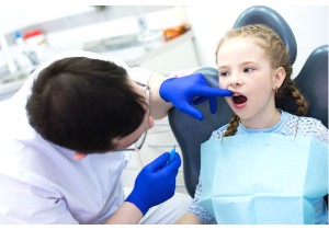 Лечение передних зубов у детей