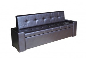 Кухонный диван «Берн» с широким подлокотником