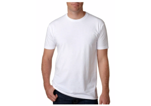 Мужские футболки для шелкографии белые