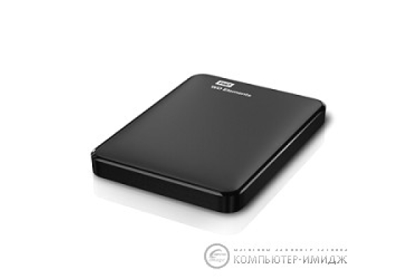 Внешний жесткий диск 1Tb WD WDBUZG0010BBK-EESN Elements Portable Black 2.5" USB 3.0 