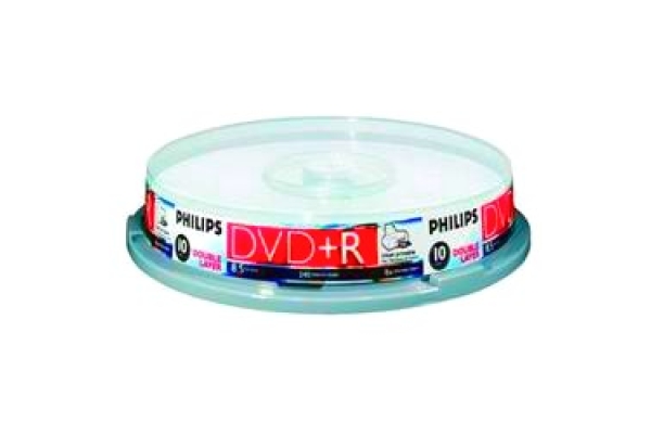 Диски DVD+R 8.5Gb Philips 