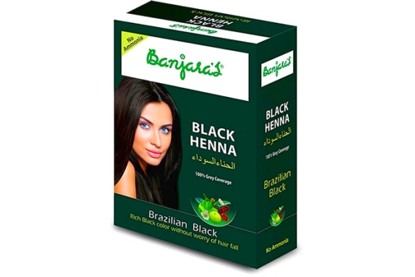 Хна чёрная  Banjaras Black Henna Brazilian Black