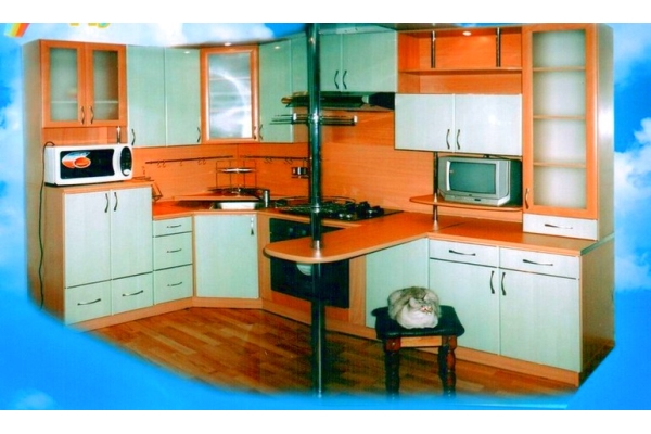 Кухня с фасадом из ЛДСП (модель 7)