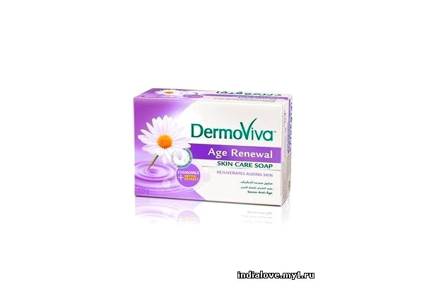 Мыло антивозрастное VATIKA DERMOVIVA Age Renewal Soap125 г