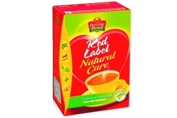 Индийский черный чай со специями и лечебными травами в гранулах/Брук Бонд. Red Label Natural Care Tea