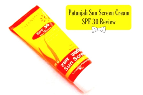 Солнцезащитный крем Патанджали Patanjali Sunscreen Cream SPF30