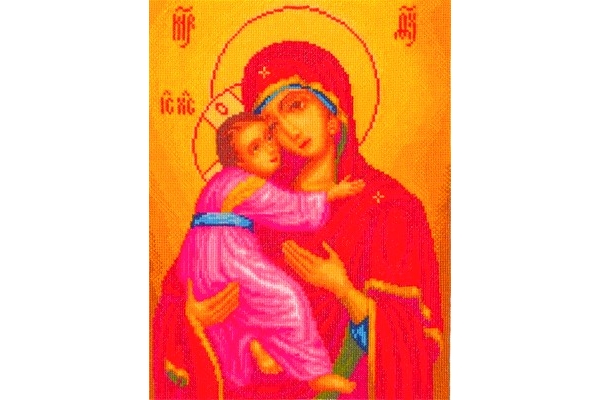 Набор для вышивания  ЦМ-1323 «Икона Божией Матери Владимирская»