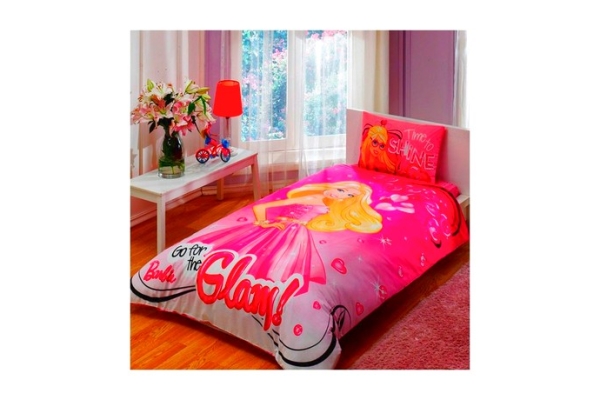 Комплект постельного белья TAC Барби 1.5 спальный