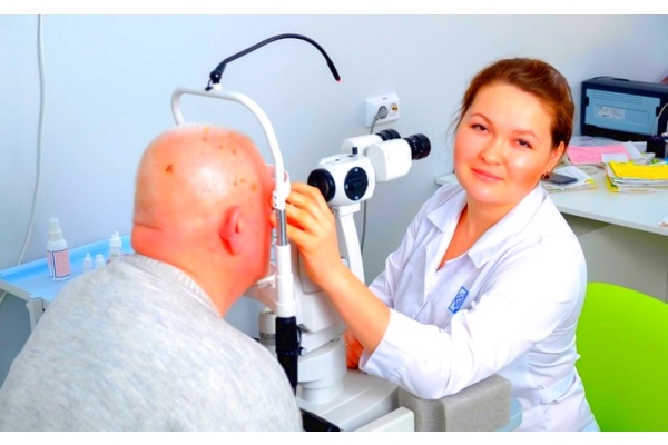 Прием офтальмолога первичный