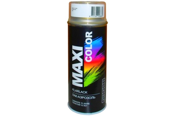 Maxi color лак аэрозольный матовый