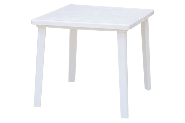 Прокат стола 90х90 (белый пластиковый)