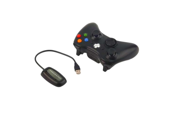 Геймпад для Xbox 360 беспроводной с ресивером 