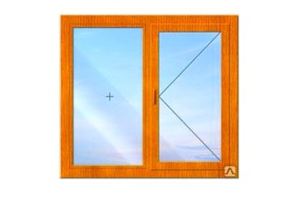 Деревянное окно класса «Эконом» Тип 6