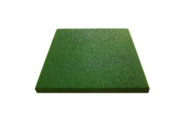 Резиновая плитка (зеленая)