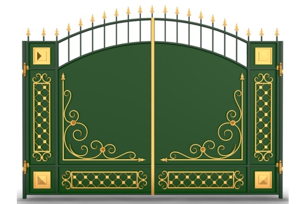 Кованые ворота «КВ 088»
