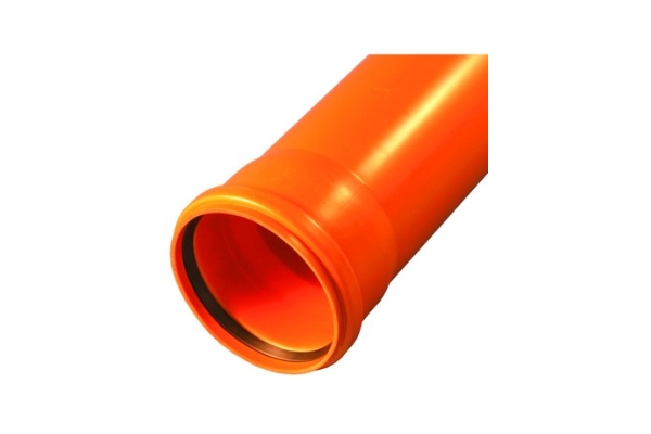 Труба канализационная 110х3,2х3000 (рыжая) 