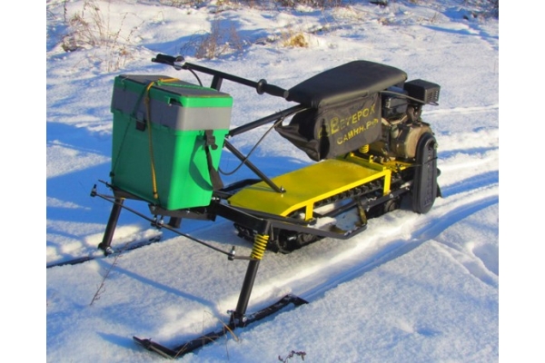 Багажник передний для мини снегохода «Ветерок»