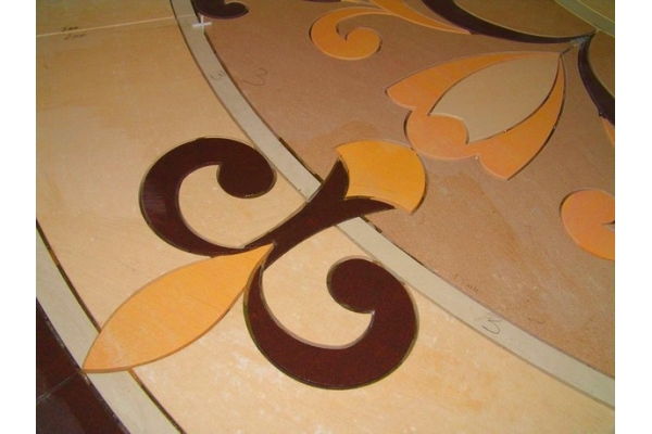 Резка керамической плитки (керамогранит) по лекалам