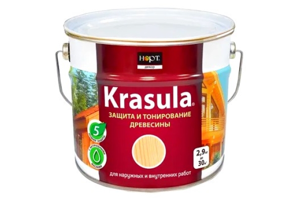 Krasula защита и тонирование древесины 