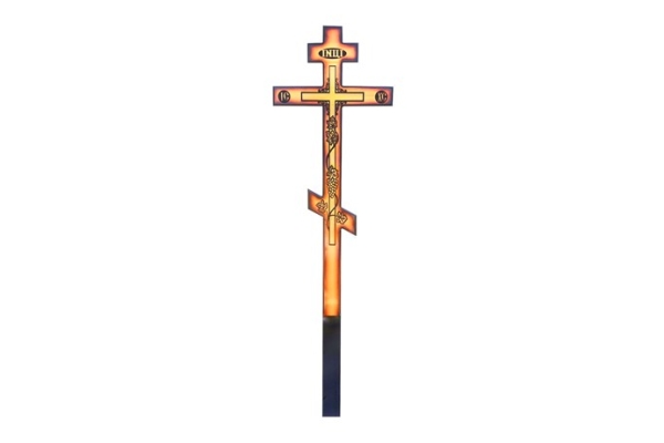 Сосновый крест на могилу «Лоза»