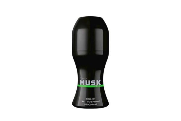 Мужской дезодорант-антиперспирант с шариковым аппликатором Avon Musk Fresh