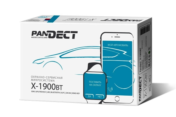 Автосигнализация Pandect X-1900 BT + Pandora-СПУТНИК