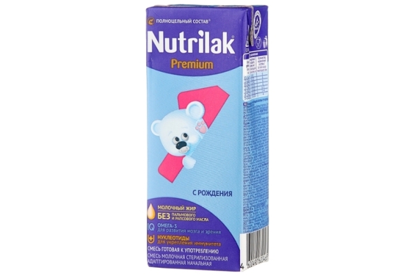Молочная смесь Nutrilak Premium 1 с рождения готовая смесь 200 г