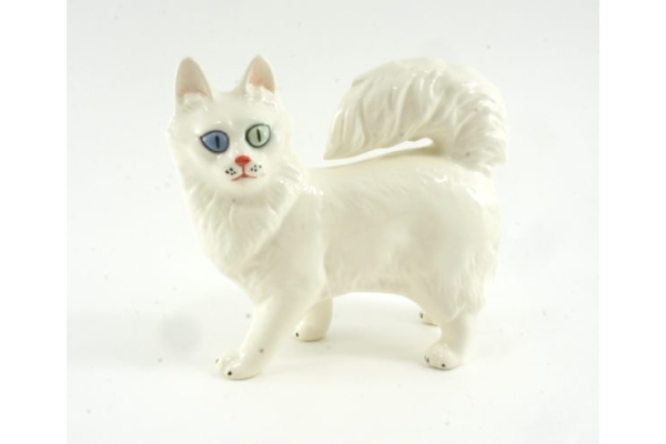 Керамическая статуэтка «Ангорская кошка»