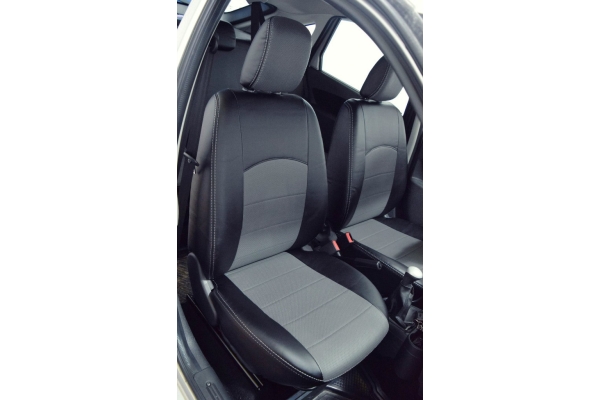 Авточехол из экокожи на Nissan Sentra  (с 2014-2019г.) седан