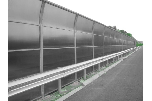 Шумозащитные панели из поликарбоната, высота 50 см