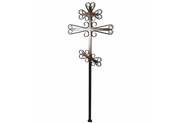 Железный могильный крест