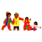 Набор кукол Африканская семья GOKI