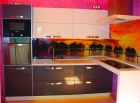 Кухня с фасадами из МДФ покрытая плёнкой ПВХ (Модель 4)