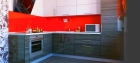 Кухня с фасадами из МДФ покрытая плёнкой ПВХ (Модель 14)