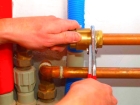 Монтаж труб водоснабжения/отопления  (медь) - Ø 22-35 мм.