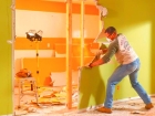 Демонтаж перегородок (стен) внутренних, деревянных, оббитых пластиком или дранкой