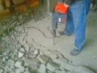 Демонтаж цементной стяжки на полу (до 10 см.) 
