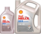 Масло моторное SHELL Helix HX8 Synthetic 5W40 (синтетическое)