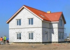 Строительство домов под ключ по индивидуальному проекту из пеноблока до 100 кв.м